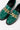 Extra View Azalea Wang My Way Flatform Loafer In Green Croc