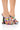 Front View Azalea Wang Nakisha Satin Chunky Mule