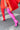 Extra View Azalea Wang Neapolitan Colorblock Thigh High Boot In Red