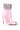 Back View Azalea Wang Neave Embellished Tassel Sandal In Pink