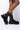 Side View Azalea Wang Need More Chains Bootie In Black in Black