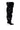 Back View Azalea Wang Nemy Black Kitten Heel Thigh High Boot