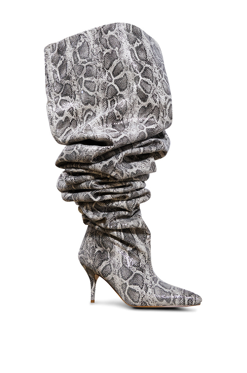 AZALEA WANG NEMY SNAKE EXTREME SLOUCH BOOT view 0