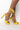 Side View Azalea Wang Never Been Better Chunky Sandal In Yellow