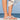 Front View Azalea Wang Never On Time For Anything Slip On Flat