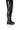 Front View Azalea Wang New Rules Thigh High Stretch Boot In Black