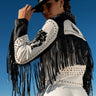 Front View Azalea Wang New Ryder Western Moto Jacket