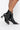 Side View Azalea Wang Next Level Peep Toe Bootie In Black