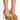 Front View Azalea Wang Nice Girl Stiletto Sandal In Gold