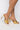 Side View Azalea Wang Nice Girl Stiletto Sandal In Gold