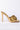 Back View Azalea Wang Nice Girl Stiletto Sandal In Gold