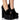 Front View Azalea Wang Nicki Chunky Patent Loafer In Black