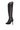 Detail View Azalea Wang Nicolai Black Mesh Knee High Boot