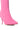 Full View Azalea Wang Nicoletta Pink Kitten Heel Sock Bootie