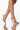 Front View Azalea Wang Nights Like This Wedge Sandal In Nude