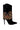 Side View Azalea Wang Niko Embellished Suede Bootie In Black