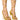 Front View Azalea Wang Nitika Strappy Tie Up Pointed Toe Stiletto In Yellow