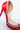 Extra View Azalea Wang No Games Stiletto Pump In Red