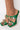 Full View Azalea Wang No More Lies Stiletto Sandal In Green