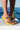 Front View Azalea Wang No More Lies Stiletto Sandal In Marigold