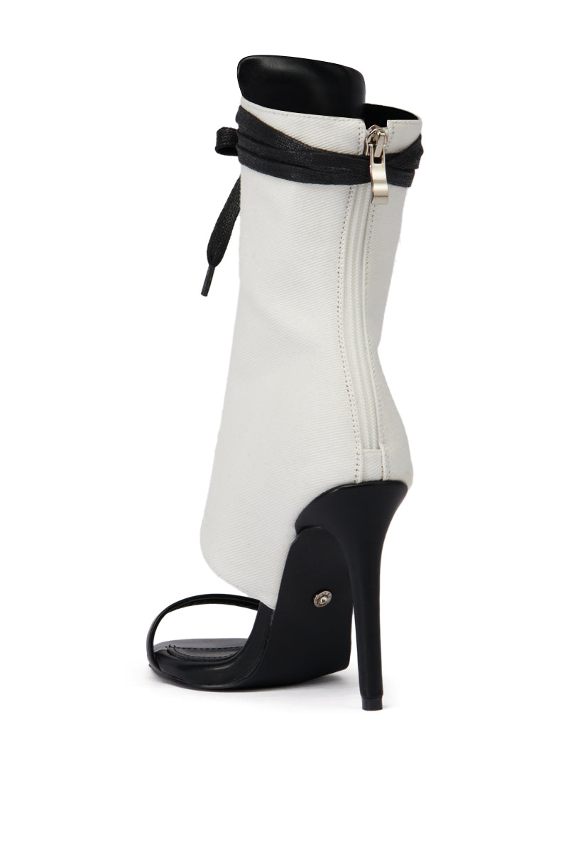 Detail View Azalea Wang Nolyn Heeled Sandal