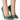 Front View Azalea Wang Not Bossy Just A Boss Stiletto Pump In Green