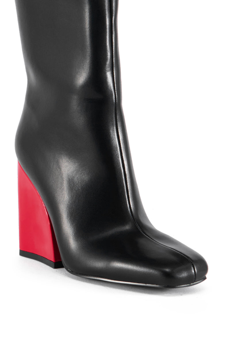 Extra View Azalea Wang Notebook Black Boot
