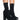 Front View Azalea Wang Nothing Lasts Forever Chunky Bootie In Black