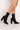 Side View Azalea Wang Nothing Lasts Forever Chunky Bootie In Black