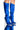 Front View Azalea Wang Nova Sexy Stiletto Boot In Blue