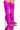 Back View Azalea Wang Nova Sexy Stiletto Boot In Pink