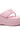 Full View Azalea Wang Odette Pu Flatfrom Sandal In Baby Pink