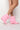 Side View Azalea Wang Off The Grid Wedge Bootie In Light Pink