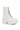 Back View Azalea Wang Olympia White Chunky Bootie