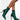 Front View Azalea Wang Olympus Has Fallen Stiletto Bootie In Green