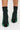 Back View Azalea Wang Olympus Has Fallen Stiletto Bootie In Green