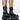 Front View Azalea Wang On The Move Flatform Bootie In Black