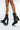 Front View Azalea Wang One Night Stand Chunky Bootie In Black