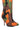 Full View Azalea Wang Orson Orange Camo Bootie