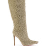 Back View Azalea Wang Paityn Sage Sherpa Boot