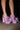 Extra View Azalea Wang Palazzo Momento Embellished Chunky Sandal In Purple