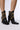 Front View Azalea Wang Pancho Black Embellished Bootie