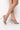 Side View Azalea Wang Penthouse Party Stiletto Sandal In Bone