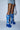 Front View Azalea Wang Pleasant Blue Boot