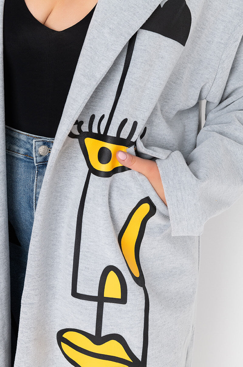 Extra View Azalea Wang Plus Abstract Vibes Trench 10