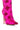 Full View Azalea Wang Posh Princess Brocade Bootie In Fuchsia