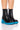 Front View Azalea Wang Primrose Blue Sole Chunky Boots In Black