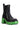 Back View Azalea Wang Primrose Green Sole Chunky Boots In Black