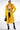 Side View Azalea Wang Princess Yellow Trench With Fur Collar