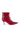 Side View Azalea Wang Purnima Red Bootie